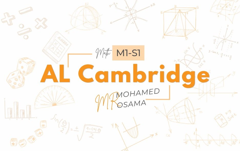 AL Cambridge M1 – S1