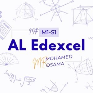 AL Edexcel M1 - S1