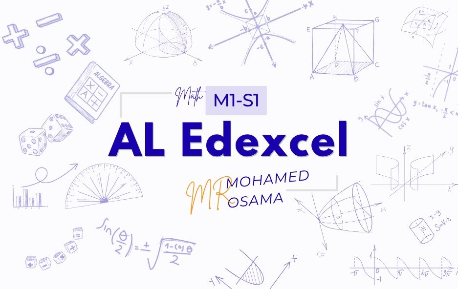 AL Edexcel M1 – S1